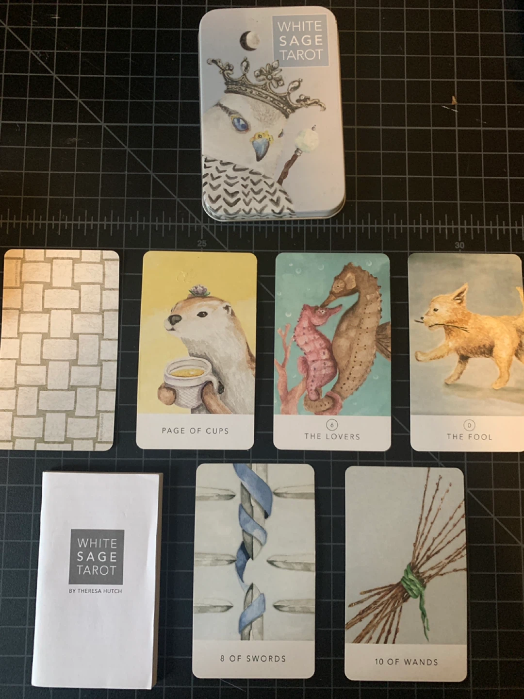 White Sage Tarot Deck in Tin - photo 2
