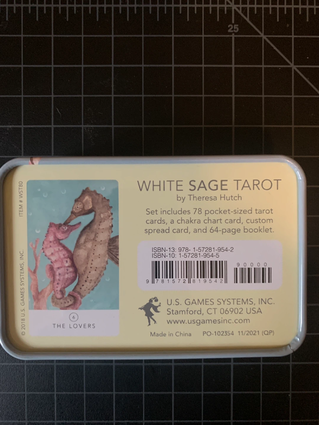 White Sage Tarot Deck in Tin - photo 3