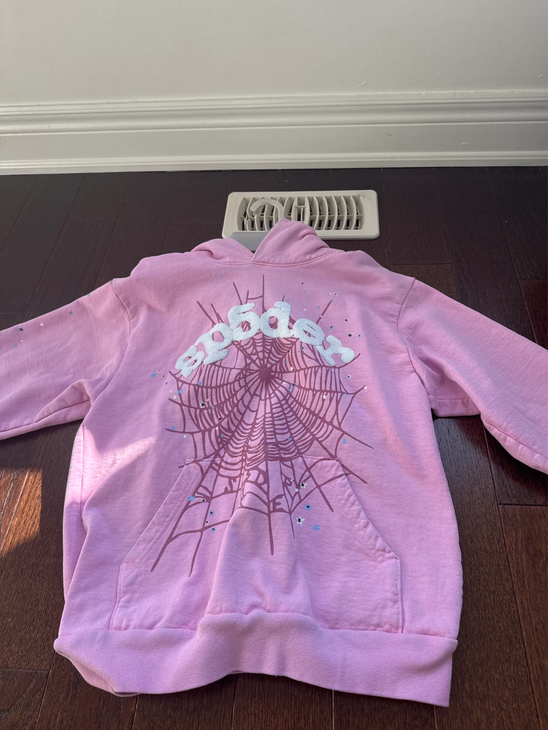 Sp5der Pink Hoodie