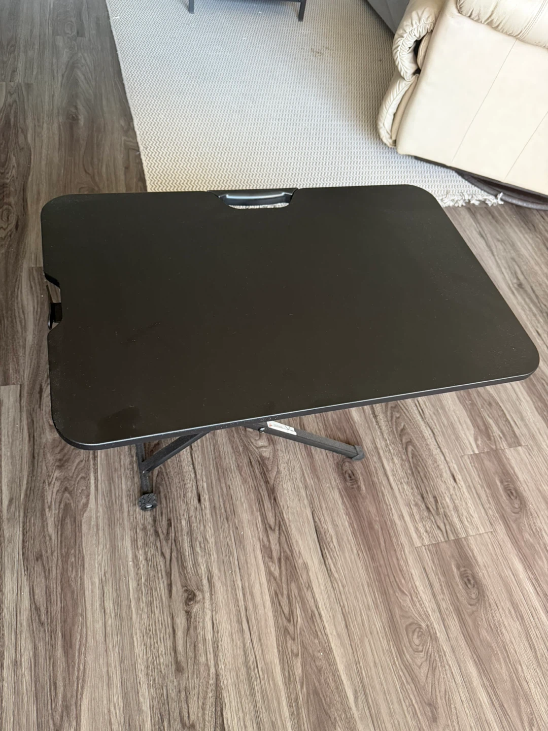 Black Foldable Lap Desk with Handle - photo 3