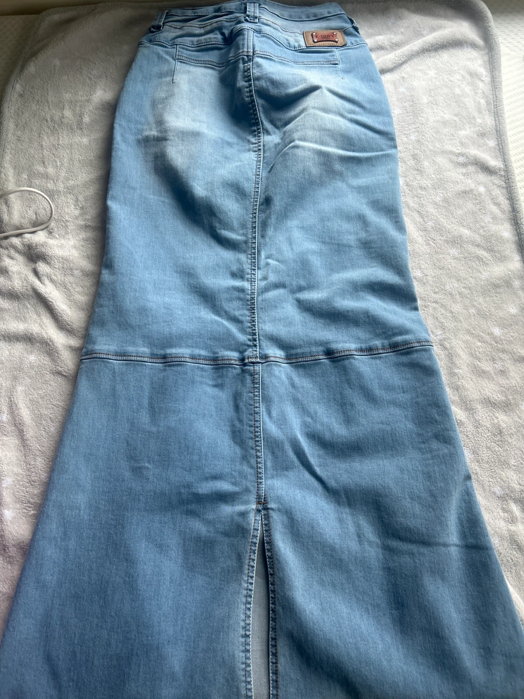 Women's Denim Maxi Skirt - photo 2