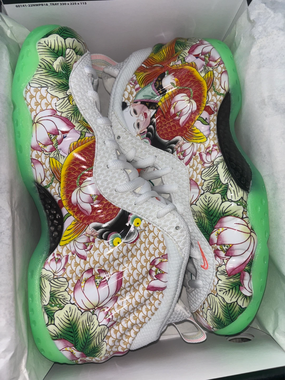 Nike Air Foamposite One PRM "Poison Green" Sneakers