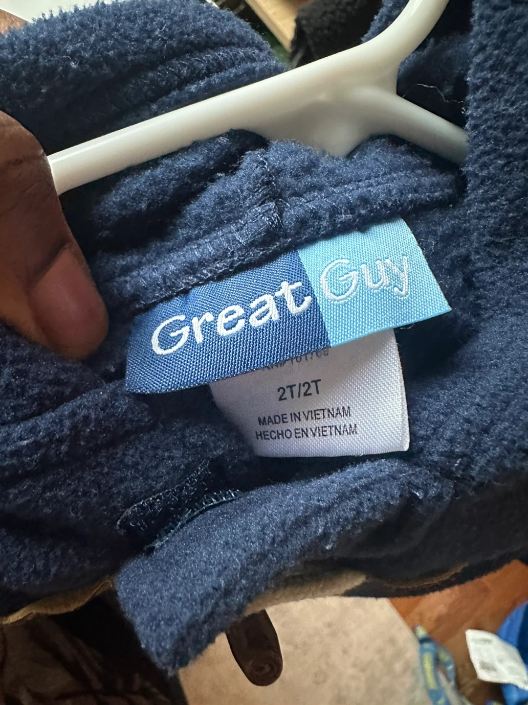 Great Guy Navy Blue Toggle Coat 2T - photo 4