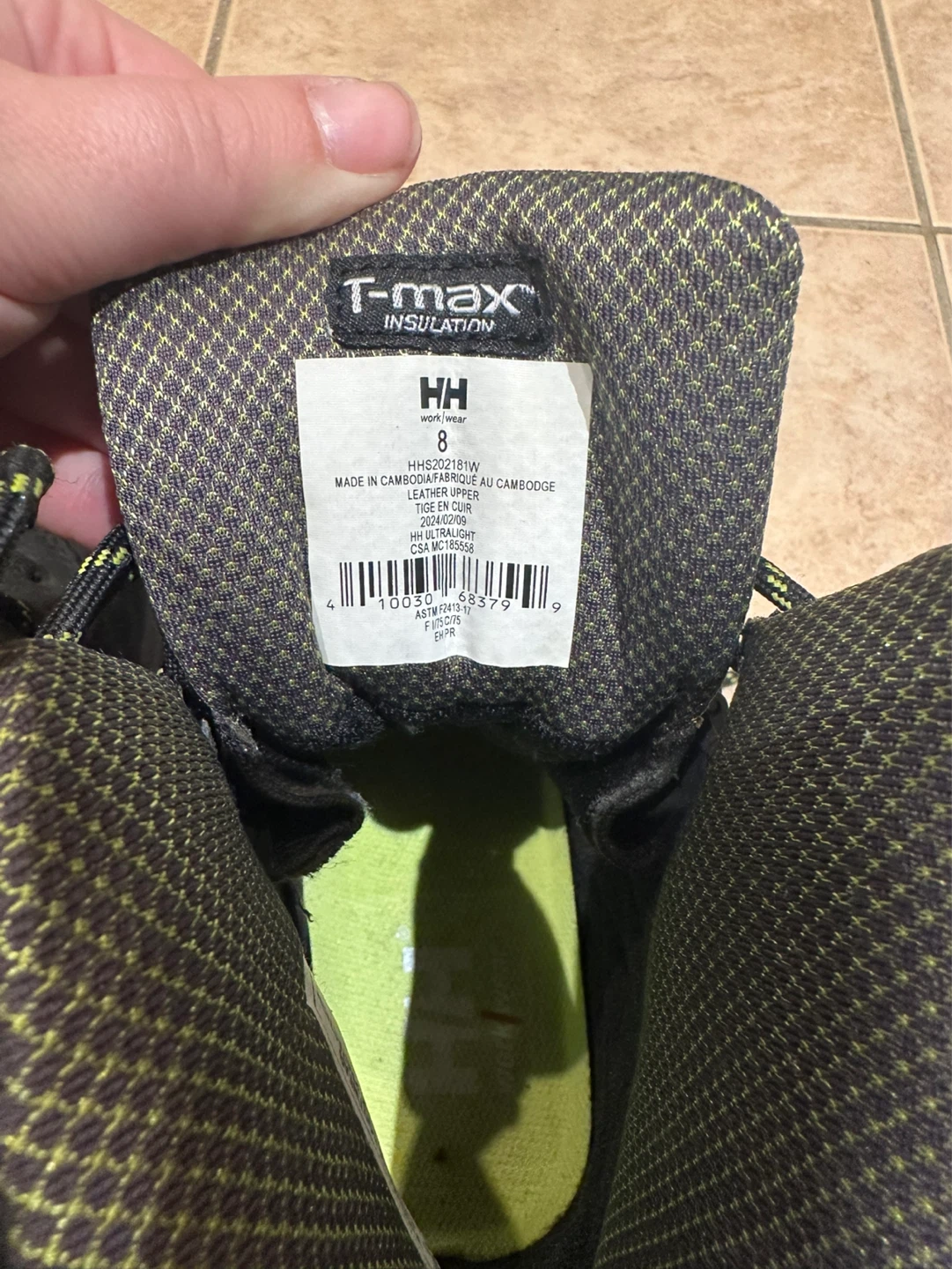 Helly Hansen Women’s Steel Toe Work Boots Size 8 - photo 5