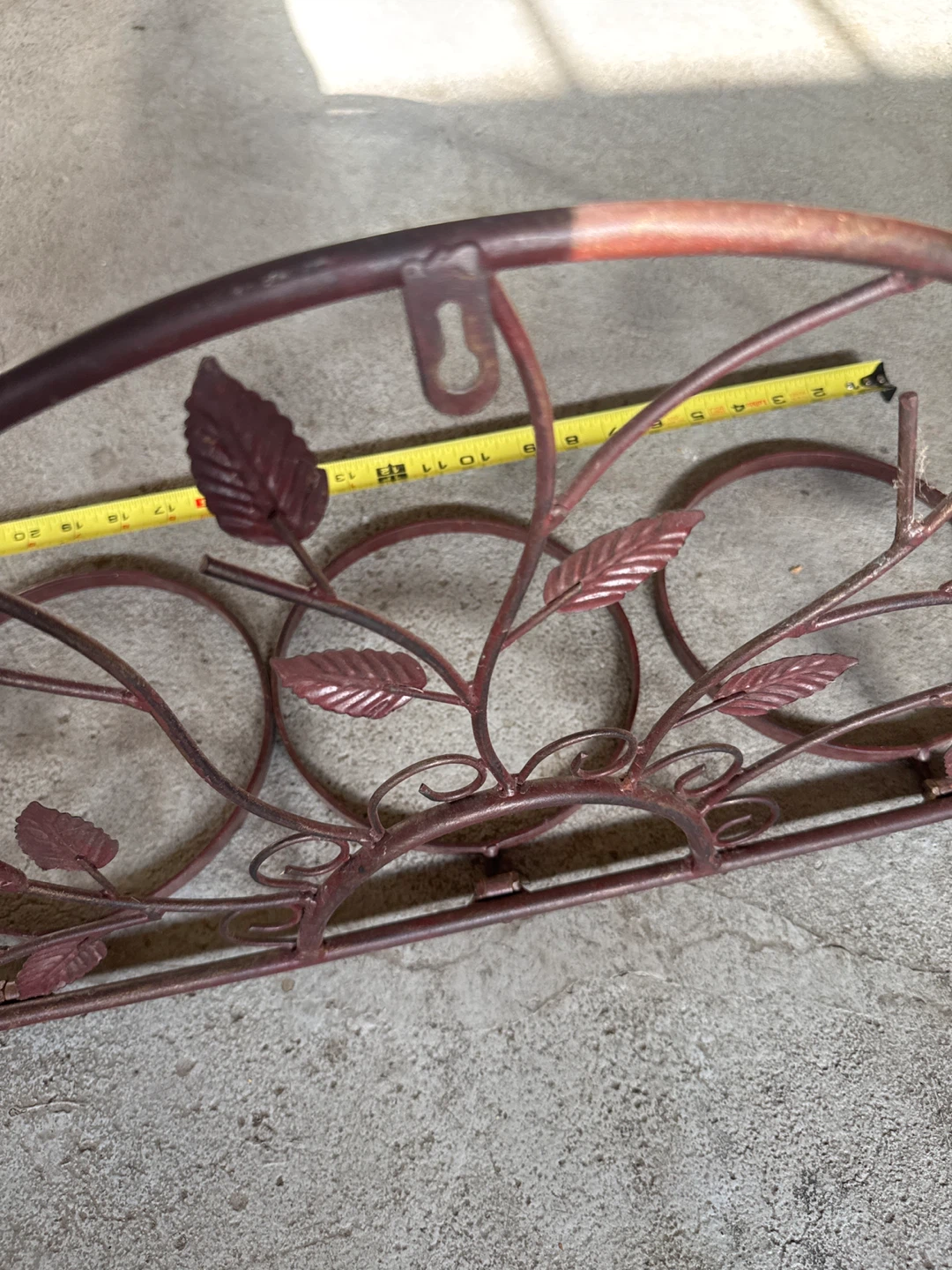 Metal Wall Decor with Leaf Design - photo 3