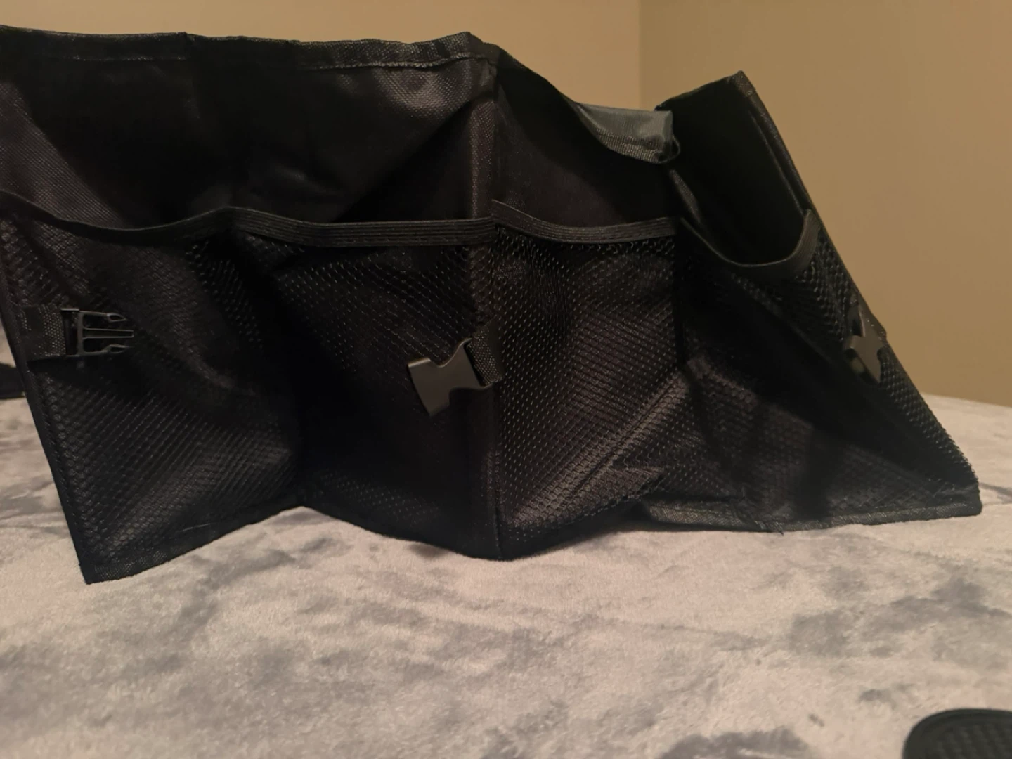 Black Multi-Compartment Car Organizer - photo 2