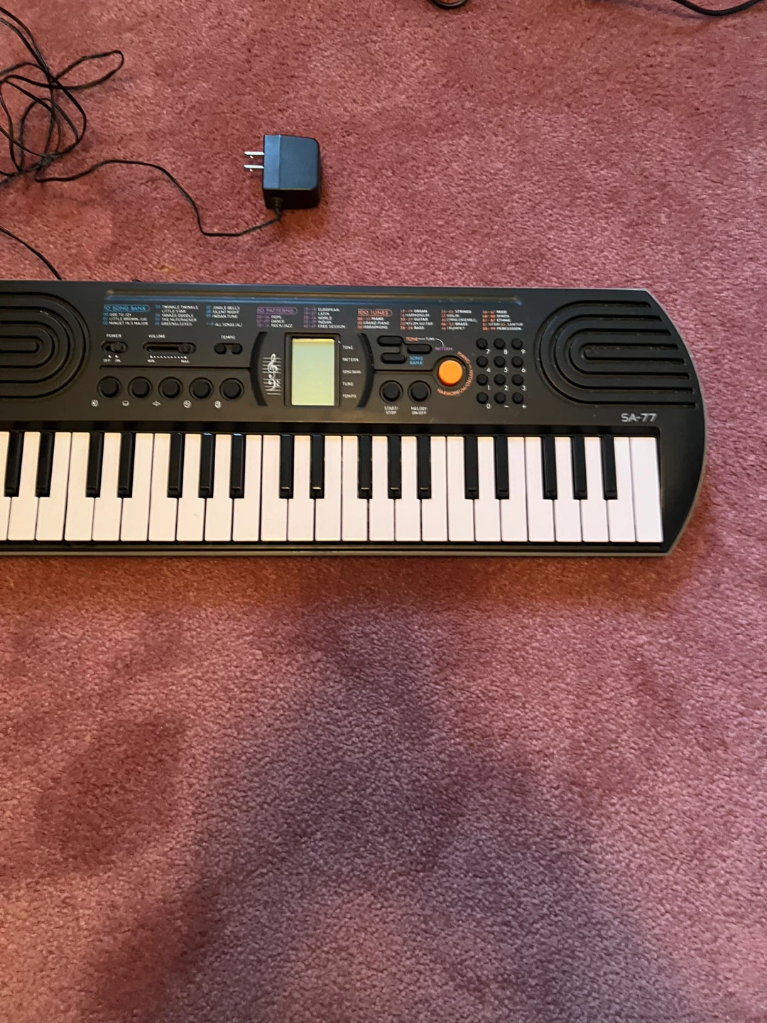 Casio SA-77A Mini Keyboard