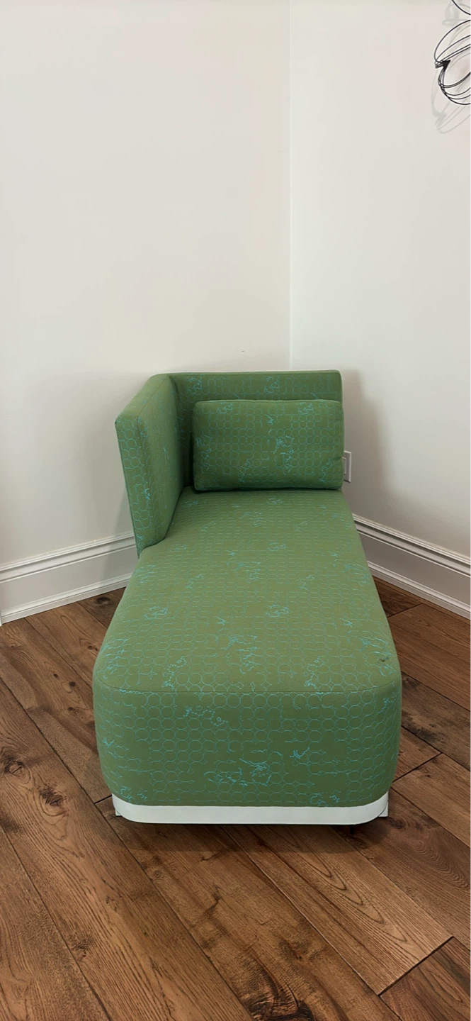 NEW Green Chaise Lounge and Armchair Set - photo 4