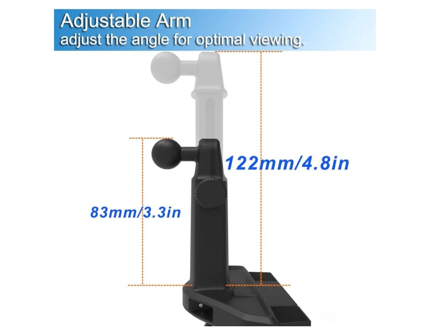 Car Mount CD Slot Tablet Holder for 4-13" iPad & Phone - photo 4