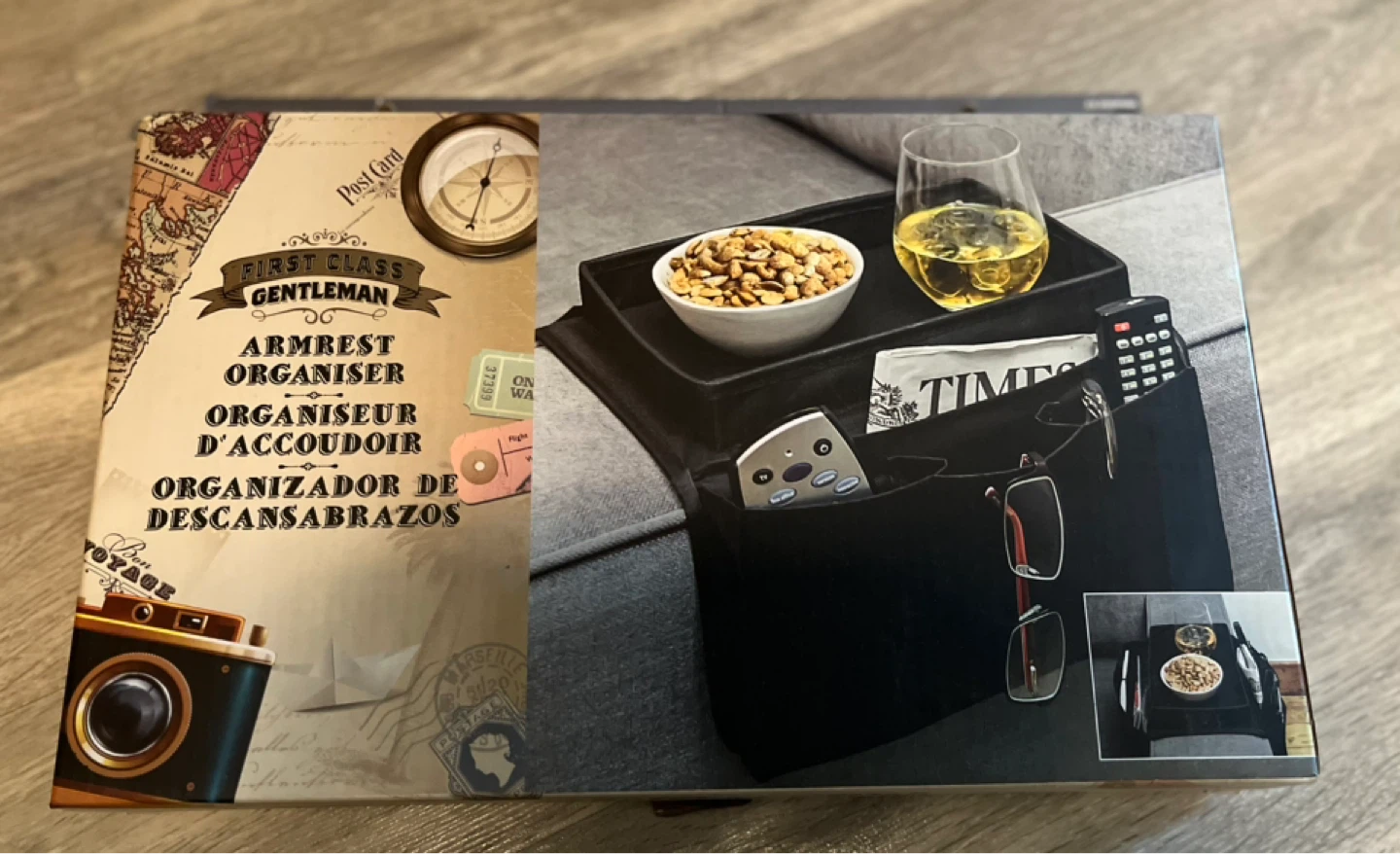 First Class Gentleman Armrest Organiser