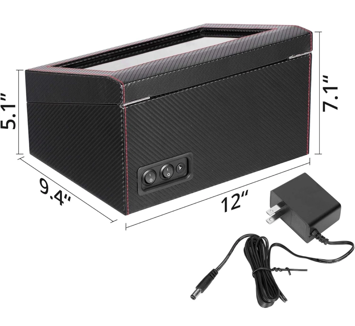 Automatic Watch Winder Box with Adapter - photo 4