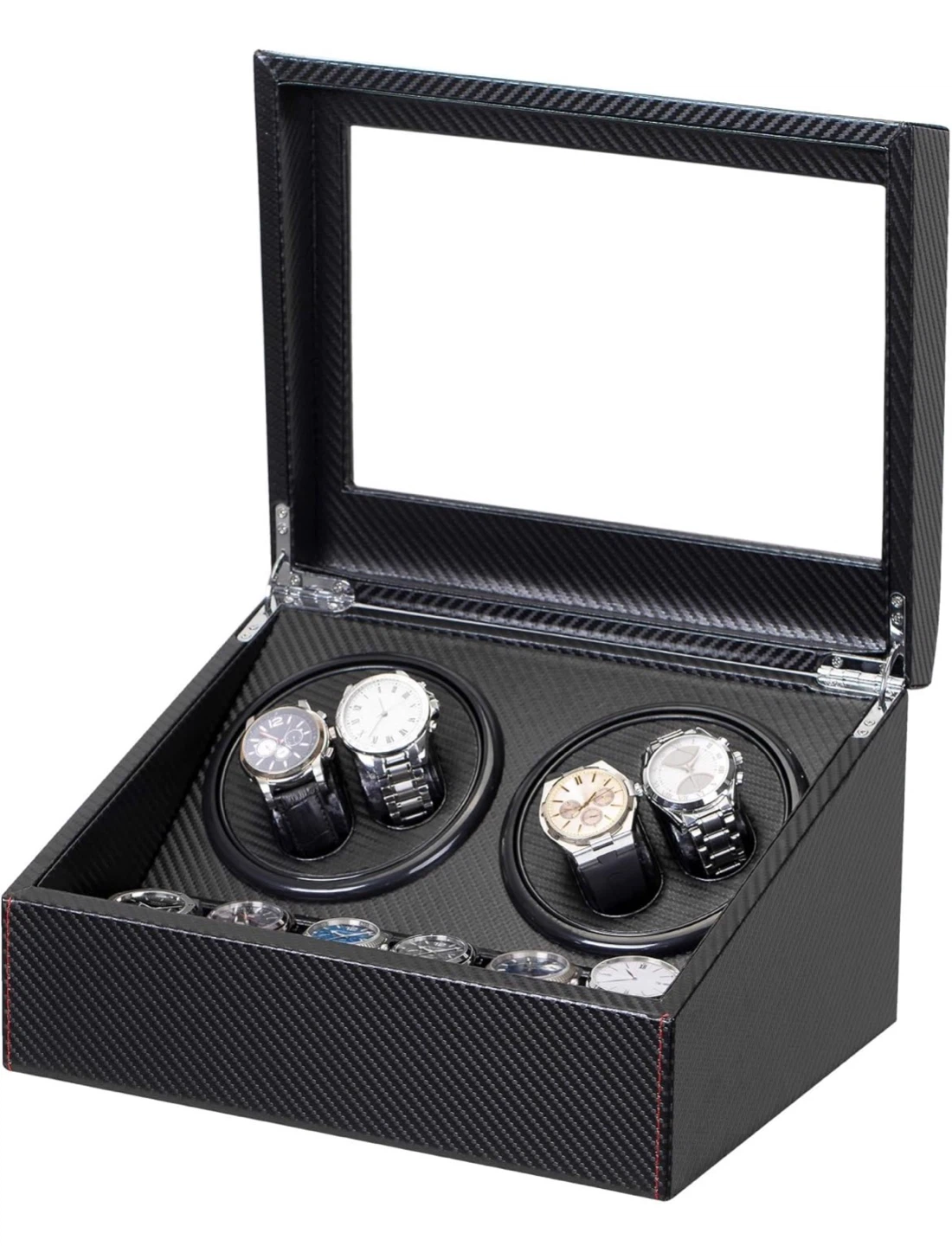 Automatic Watch Winder Box with Adapter