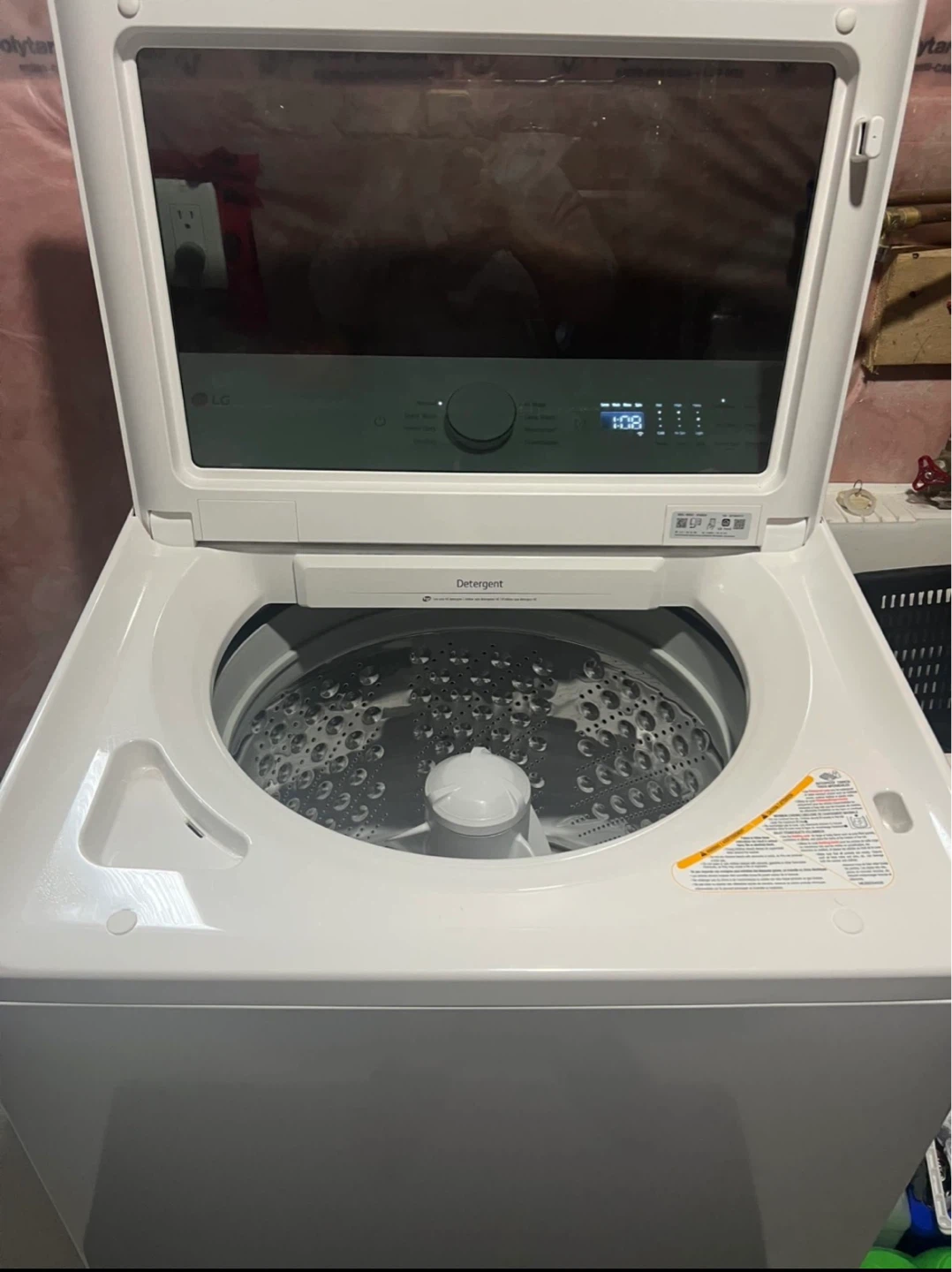 LG Top Load Washing Machine and LG Dryer - photo 3