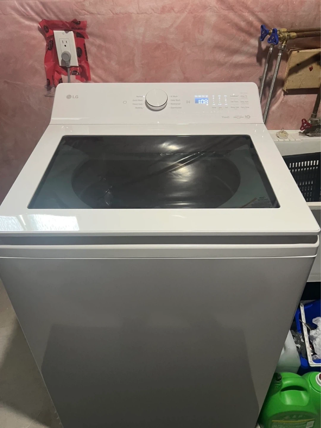 LG Top Load Washing Machine and LG Dryer - photo 2