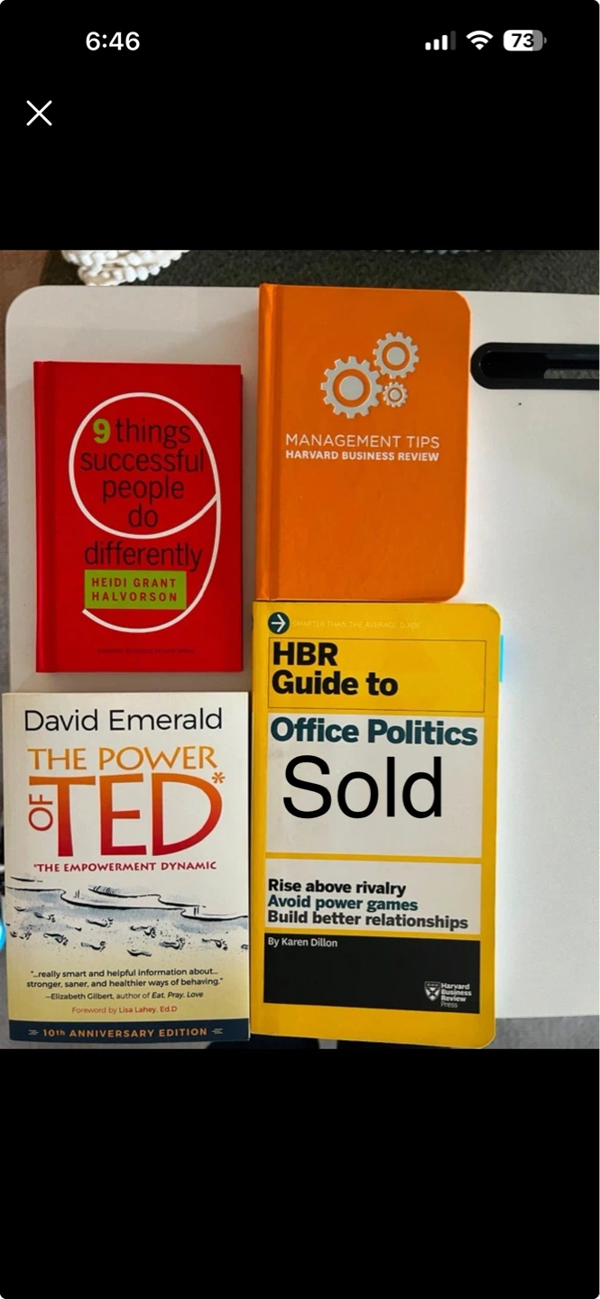 Professional & Leadership Book Sale – $5 Each - photo 2