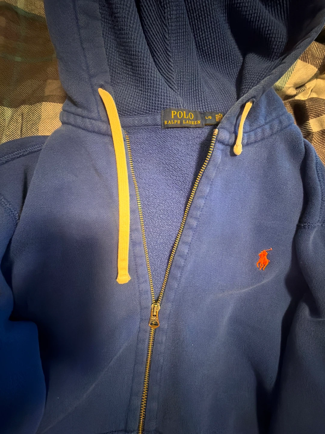 Polo Ralph Lauren Blue Full-Zip Hoodie - photo 2