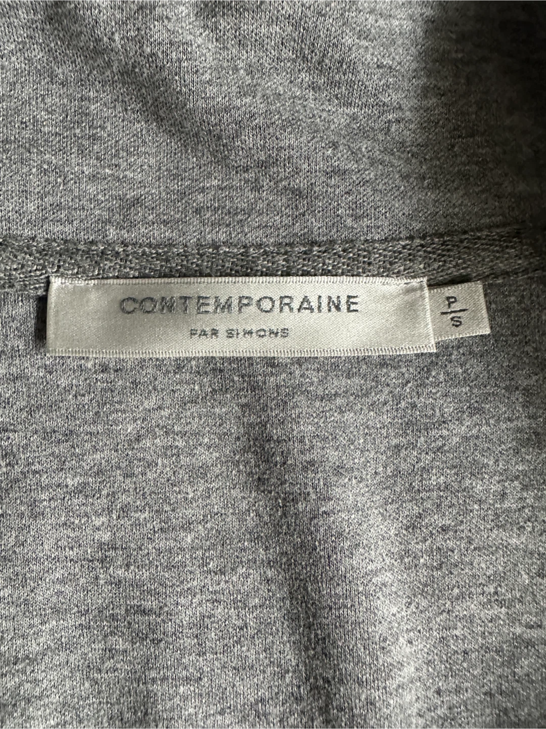 Simons Grey Zip Neck Dress - $10 - photo 2