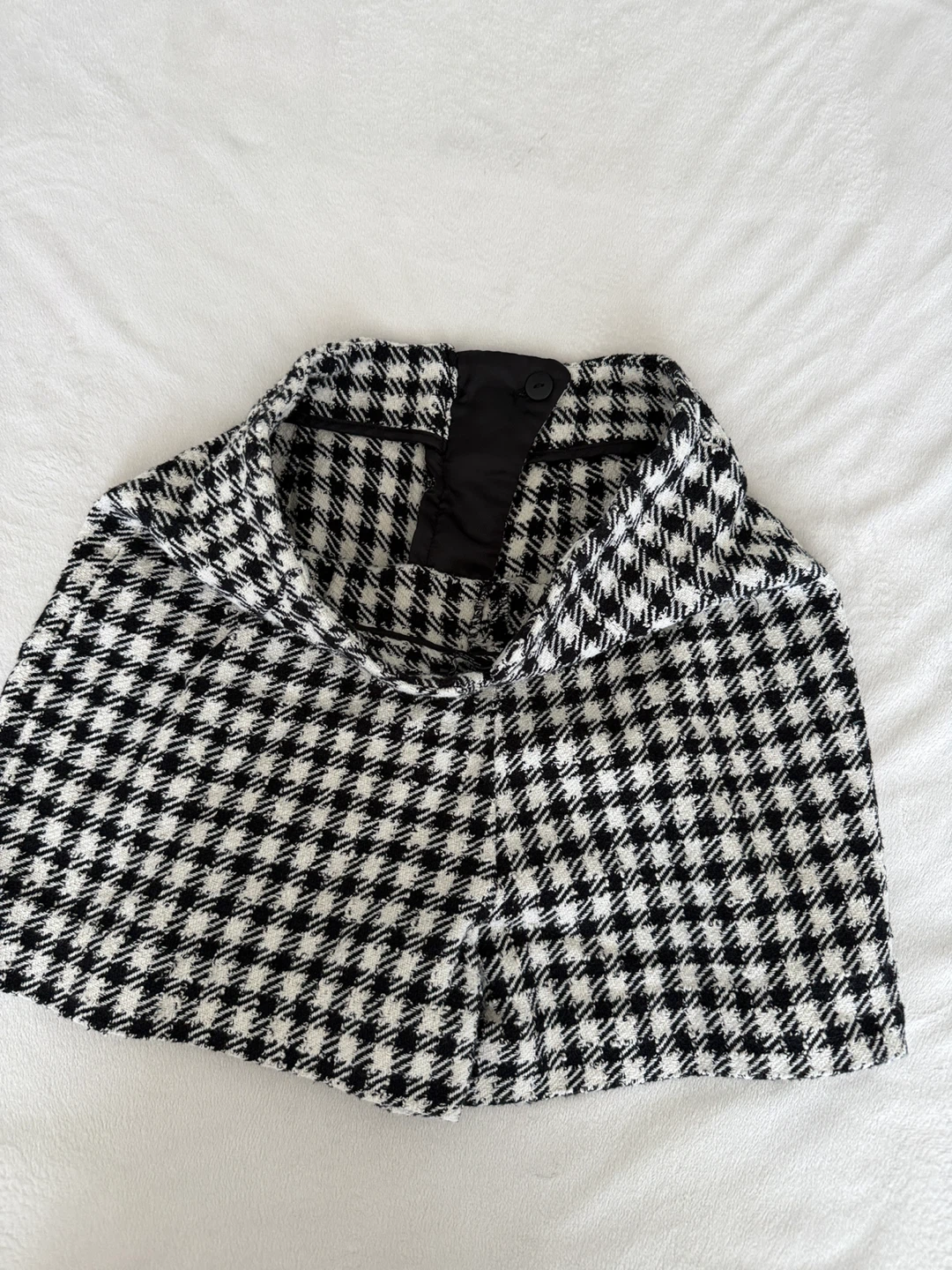 ZARA Houndstooth Pattern Shorts Size S - photo 2