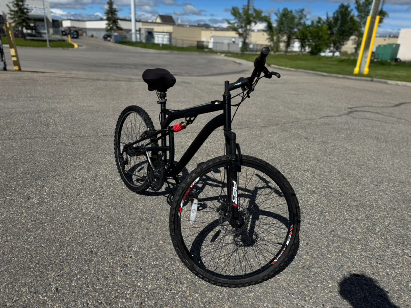 Black Full Suspension Mountain Bike - photo 5
