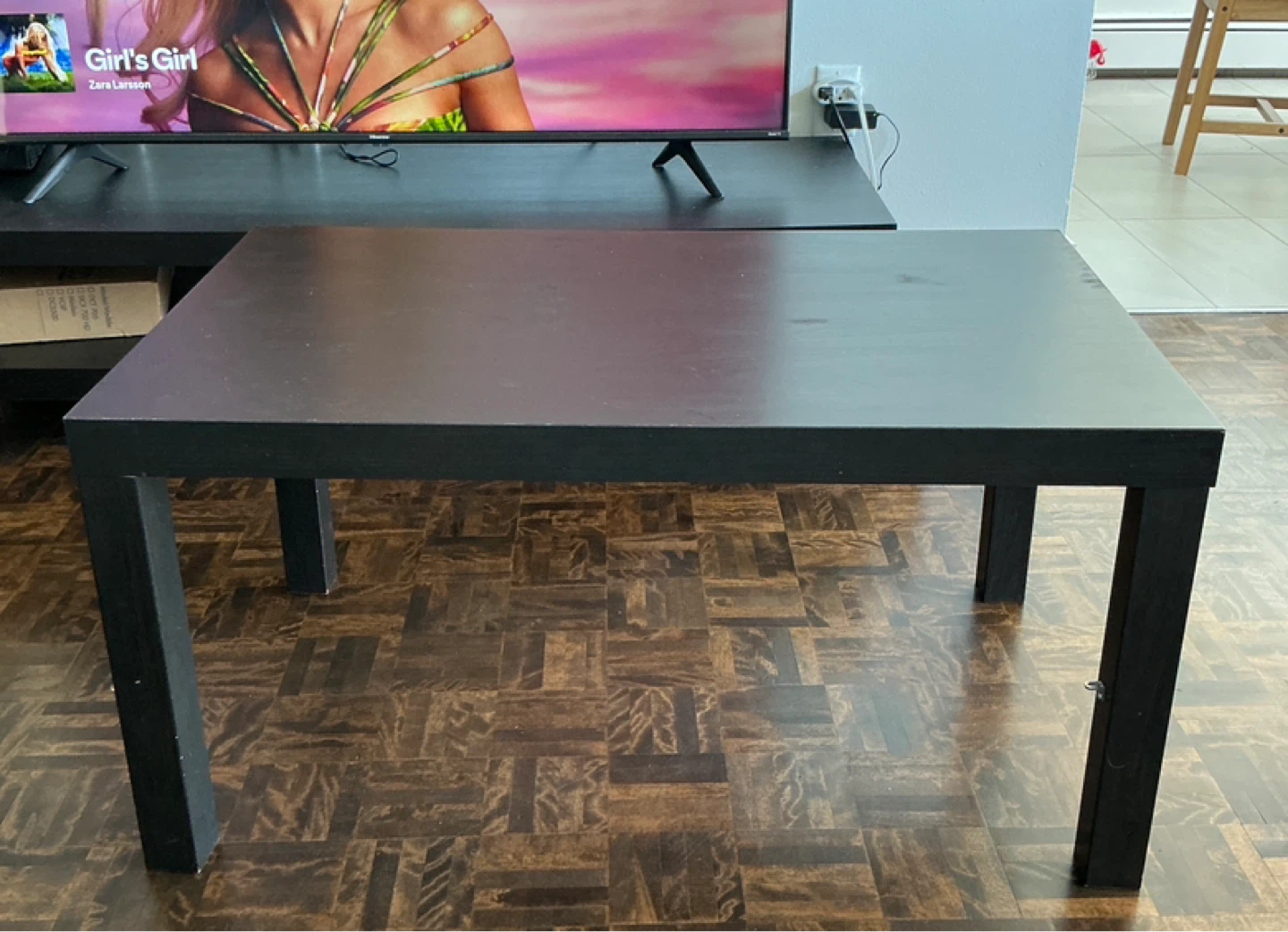 Dark Wood Coffee Table