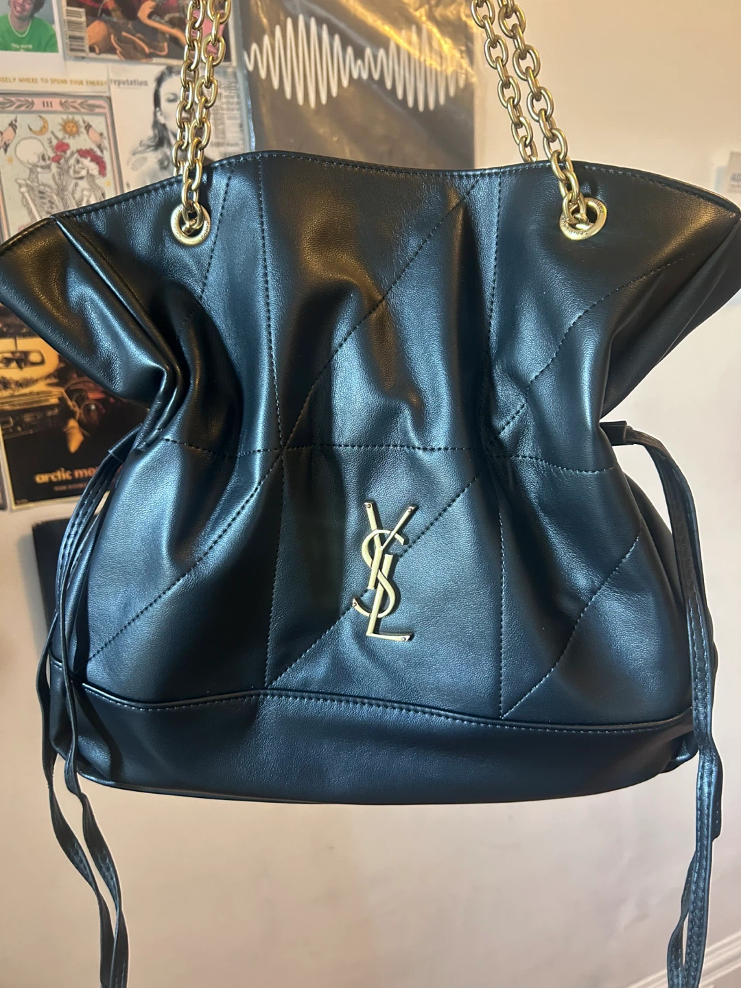 Saint Laurent Black Shoulder Bag