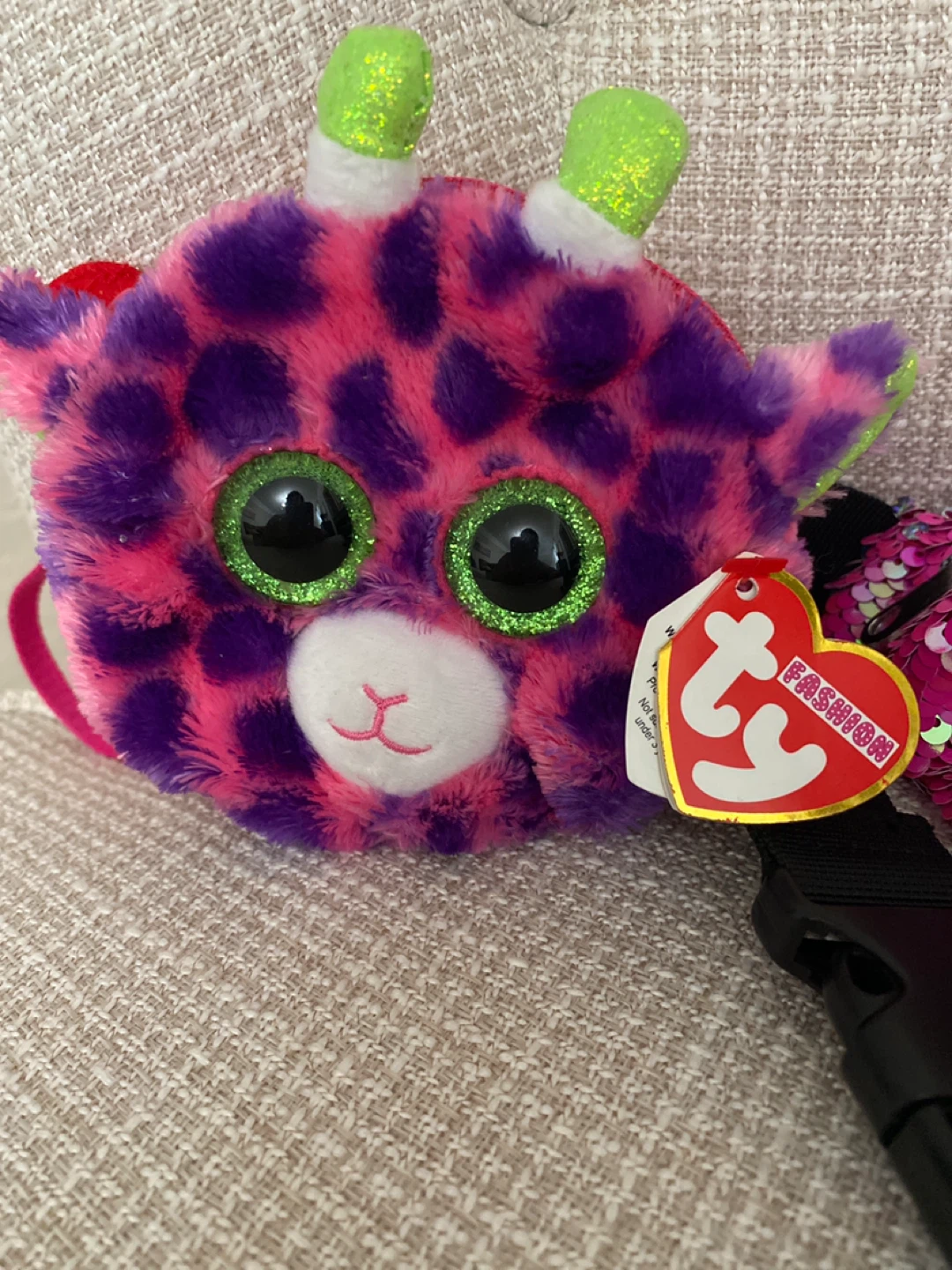 Claire's Pink Sequin Fanny Pack with Unicorn Pouch - photo 4