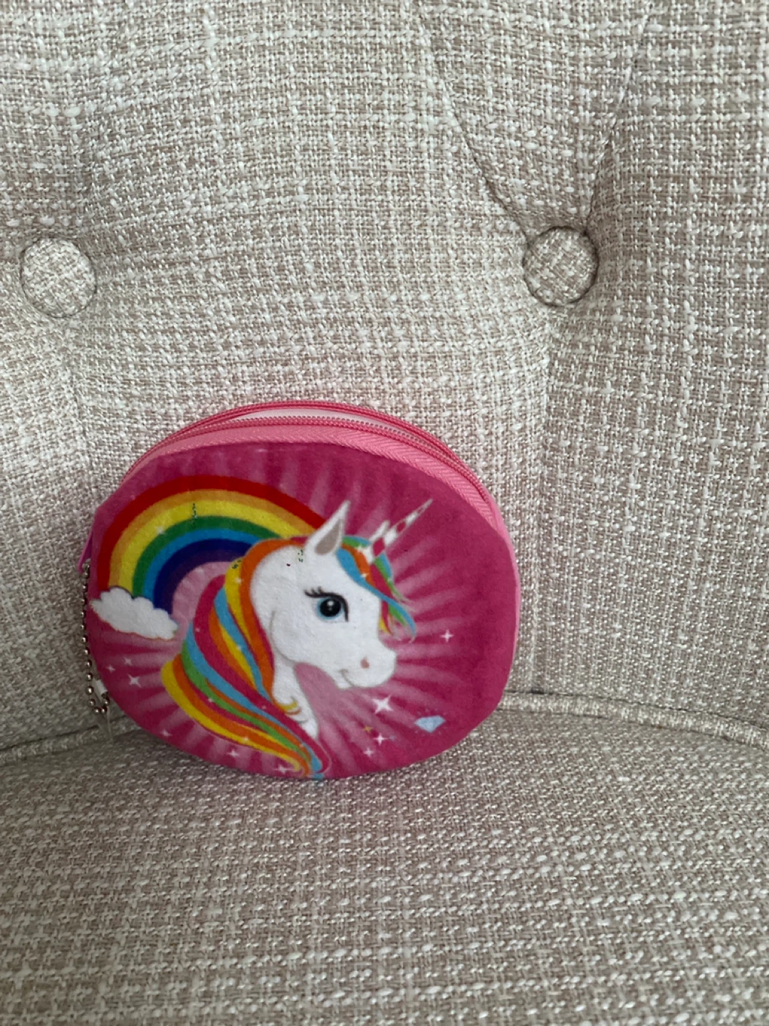 Claire's Pink Sequin Fanny Pack with Unicorn Pouch - photo 2