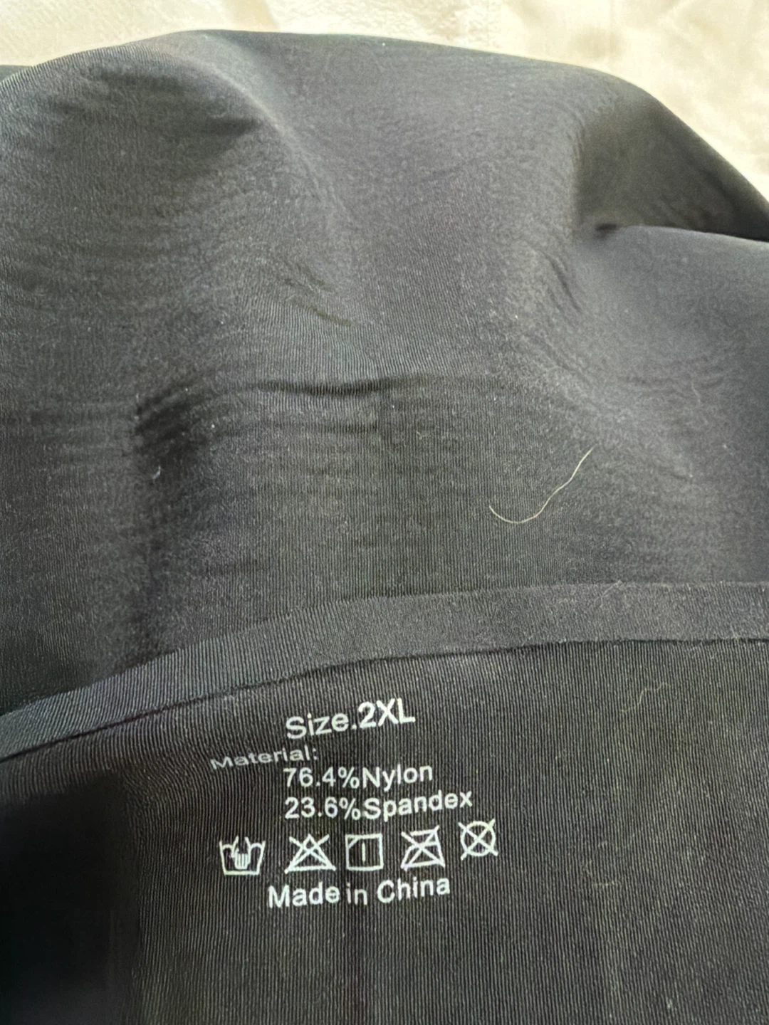 Black Bodysuit Shapewear Size 2XL - photo 2