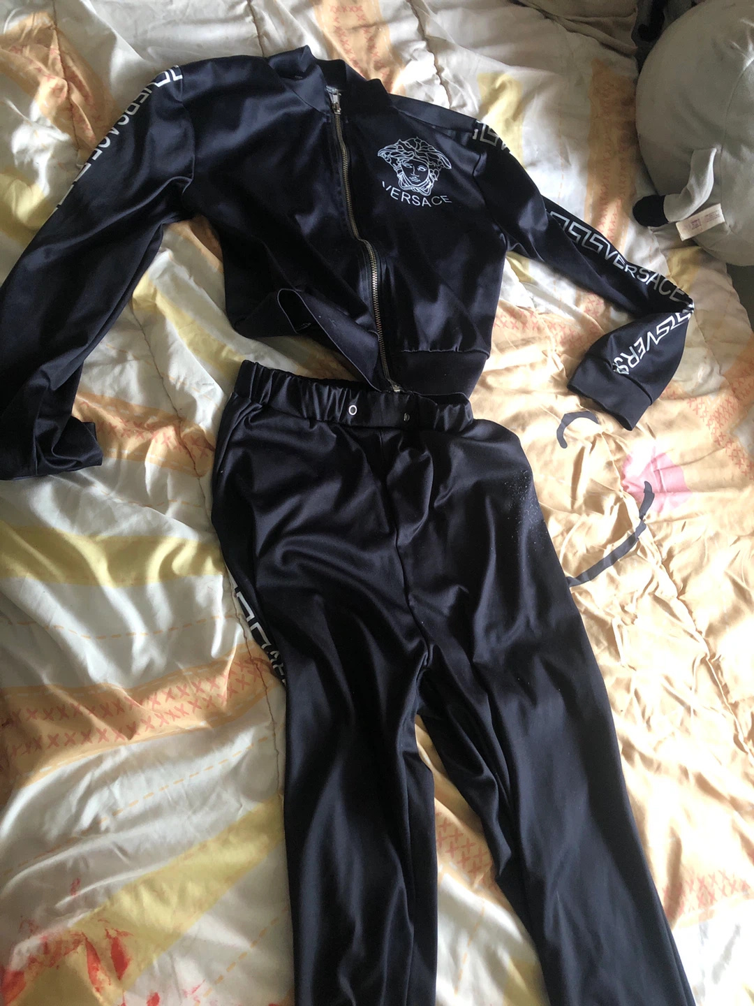 Versace Black Tracksuit