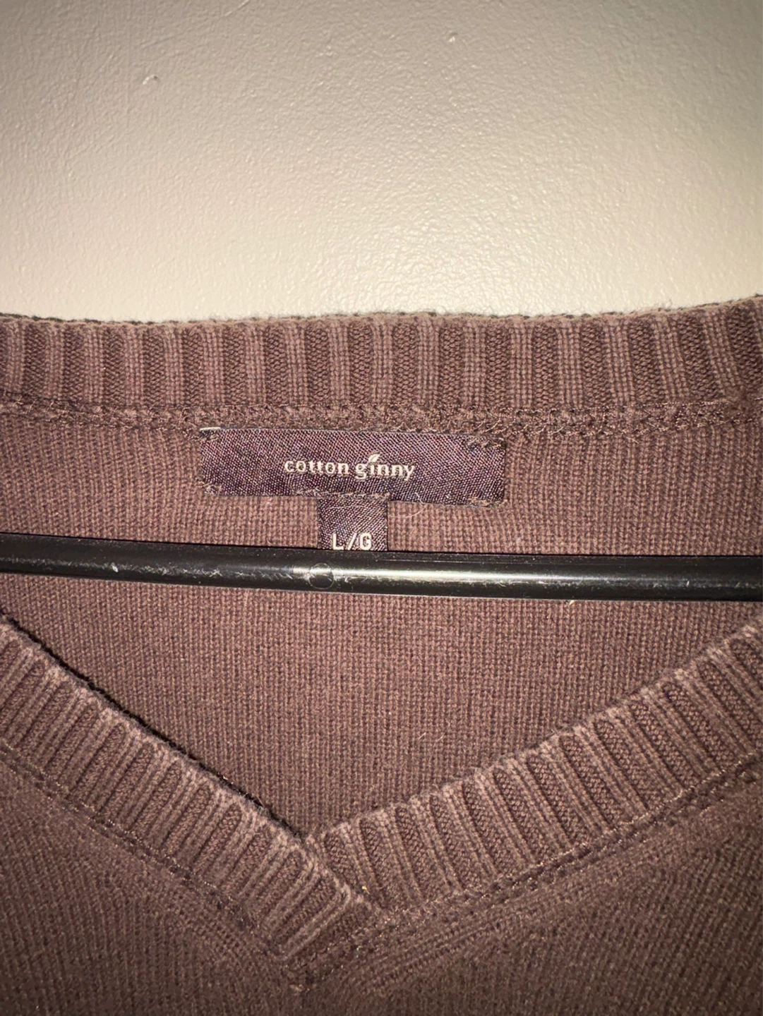 Cotton Ginny V-neck Sweater - photo 3