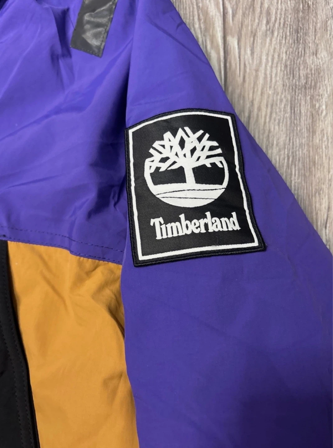 Timberland Anorak Jacket - Purple, Gold, Black - photo 3
