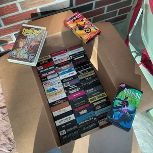 VHS tapes + VHS bonus recorder