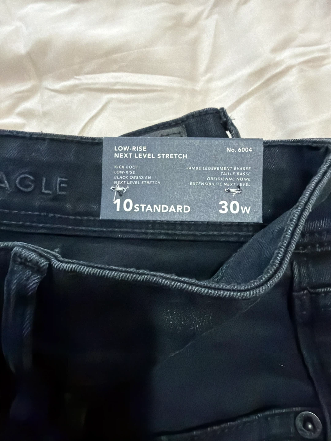 American Eagle Kick Boot Jeans Size 10 Regular Black - photo 2