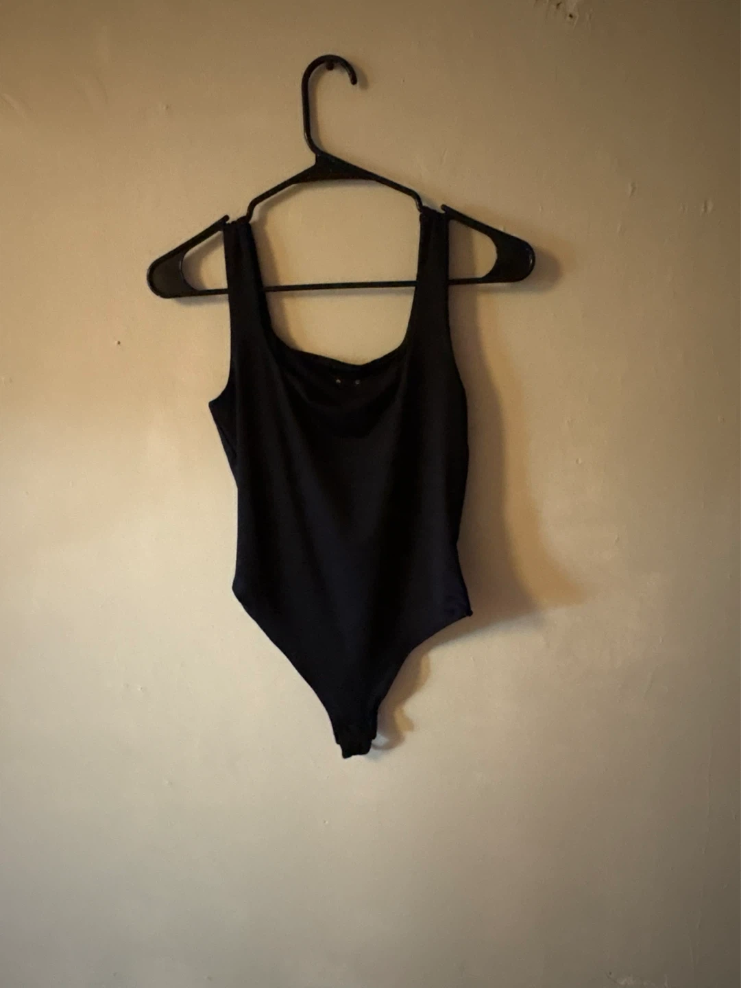 Black Sleeveless Bodysuit