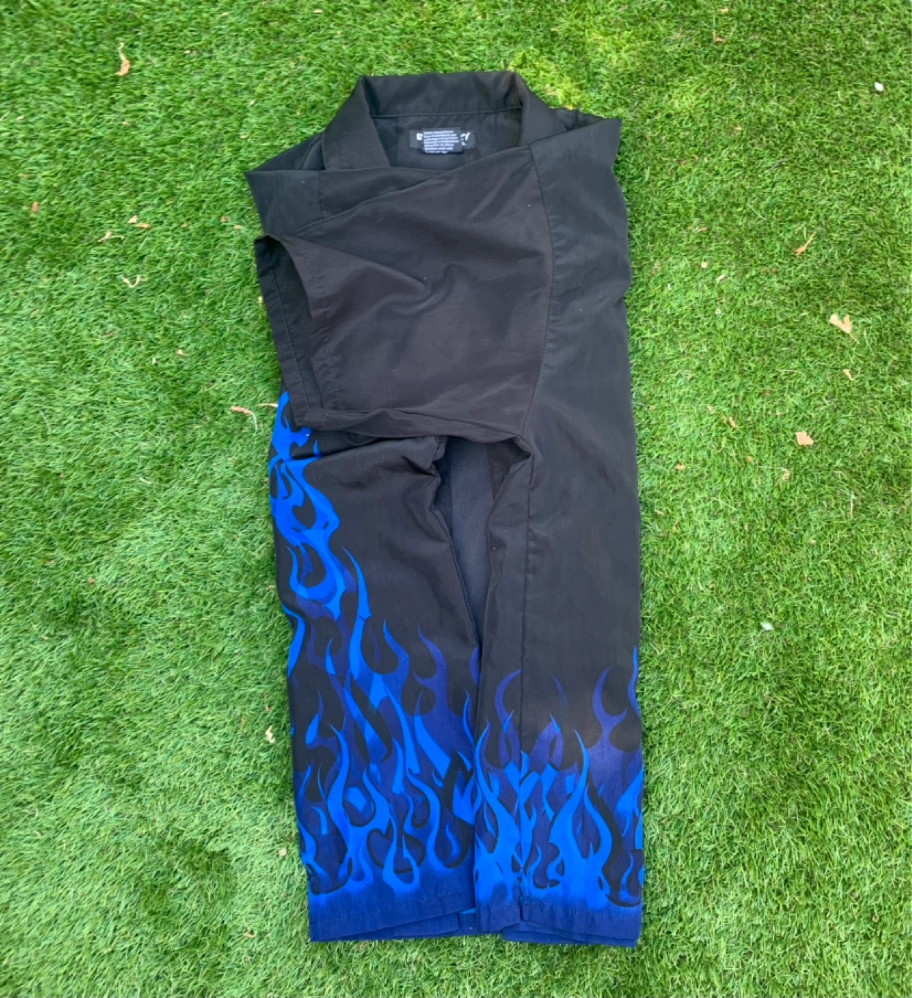 INDUSTRY SUPPLY CO. Y2k nu metal POLO SHIRT BAGGY - photo 2