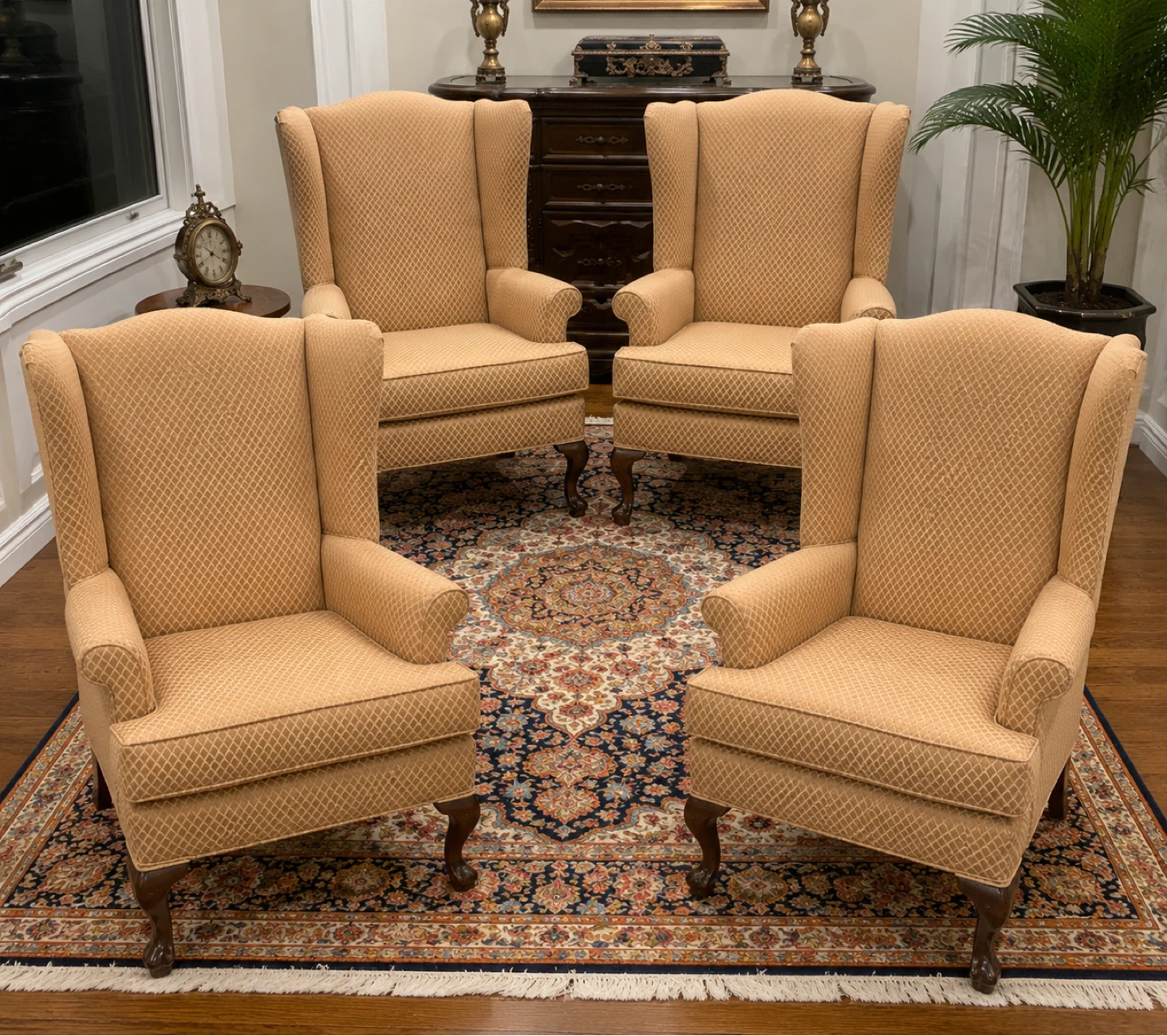 Wingback Accent Chair - Set of 4