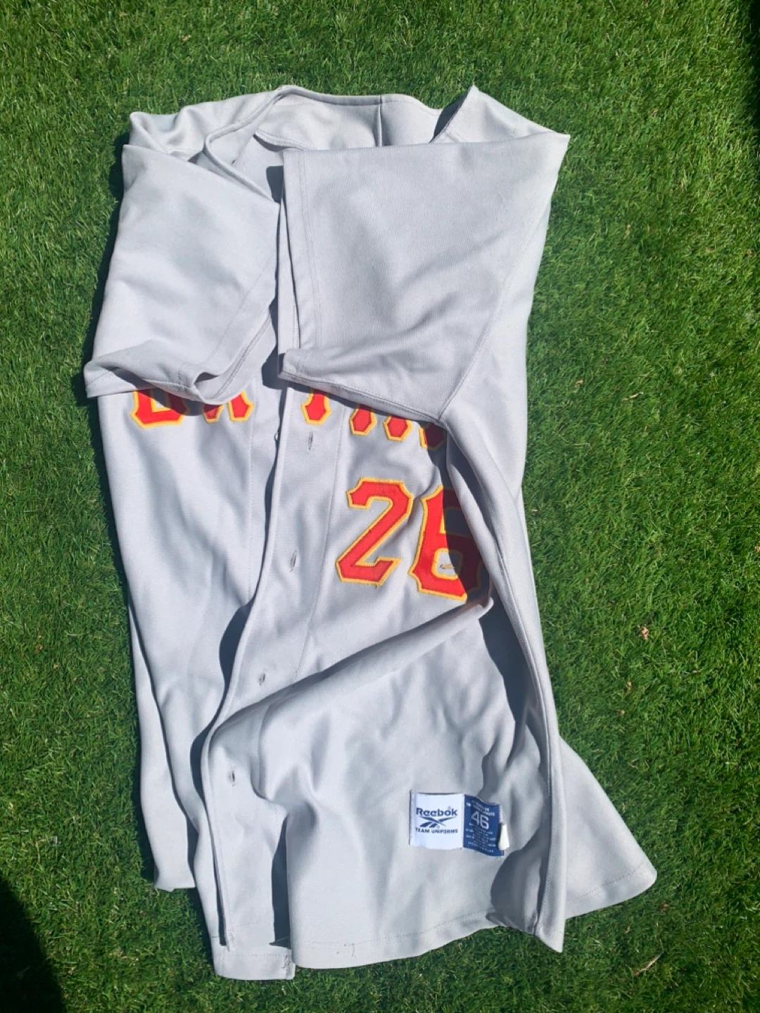 Reebok Baseball Jersey - Bryan 26 - photo 3