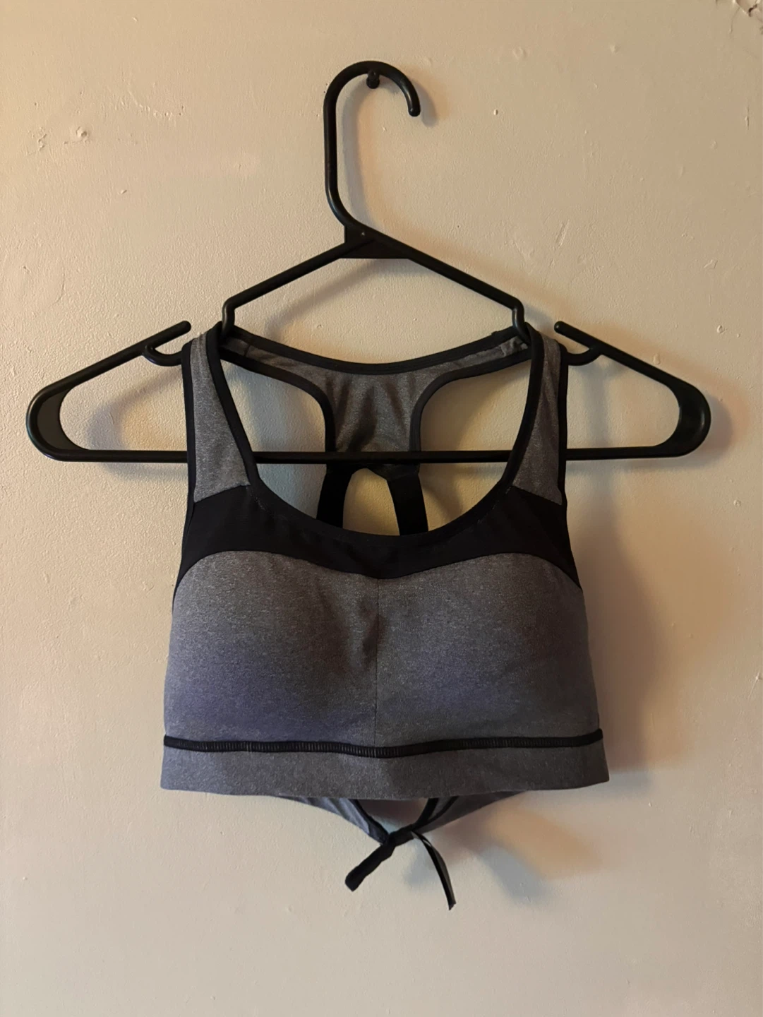 Grey Sports Bra