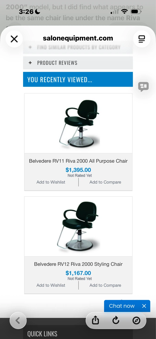 Belvedere RV11 Riva 2000 All Purpose Chair - photo 5