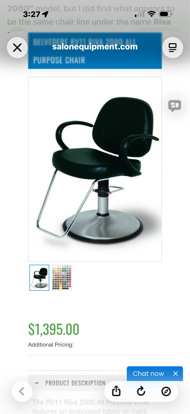 Belvedere RV11 Riva 2000 All Purpose Chair - photo 4