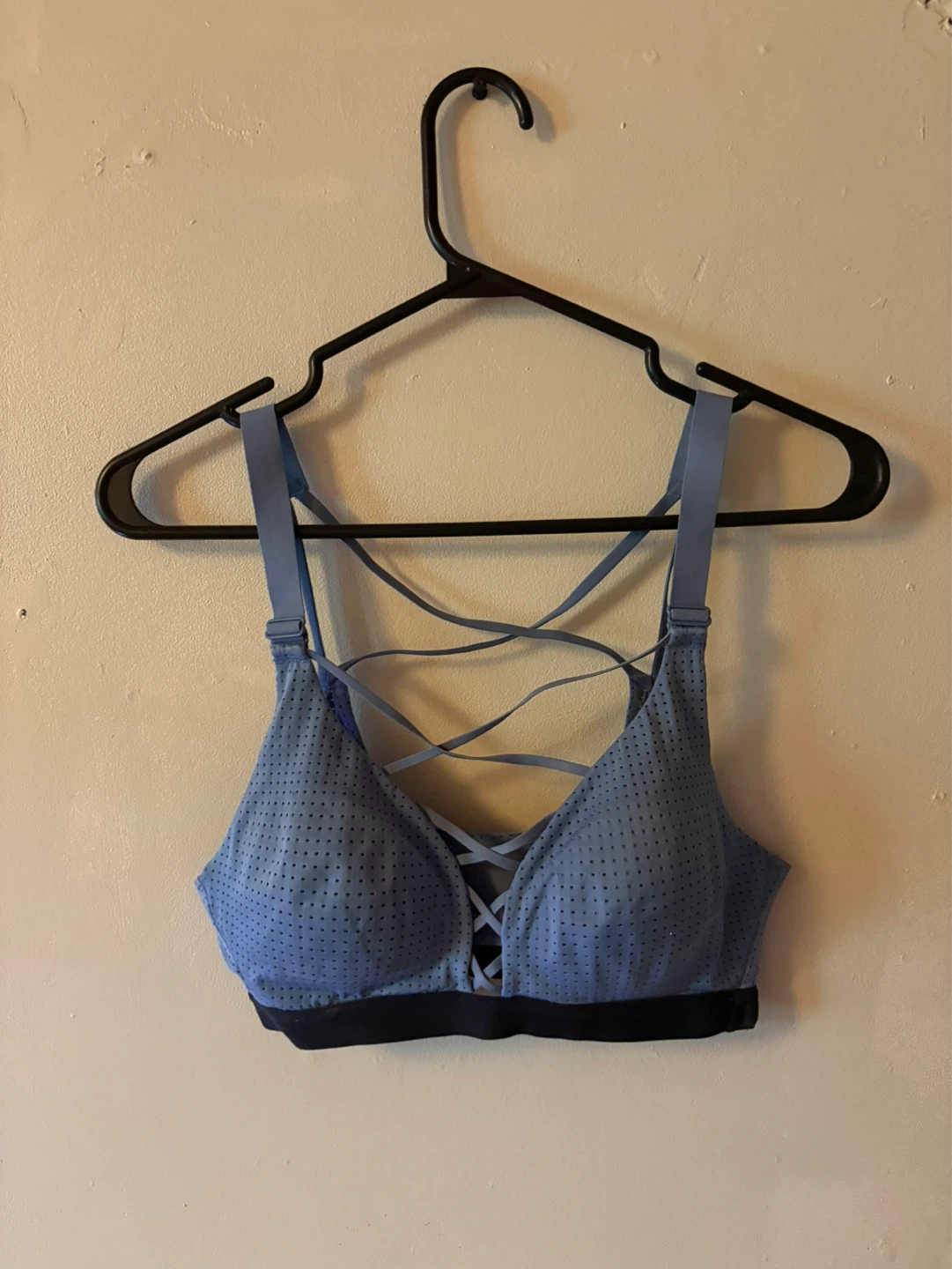 Blue Sports Bra