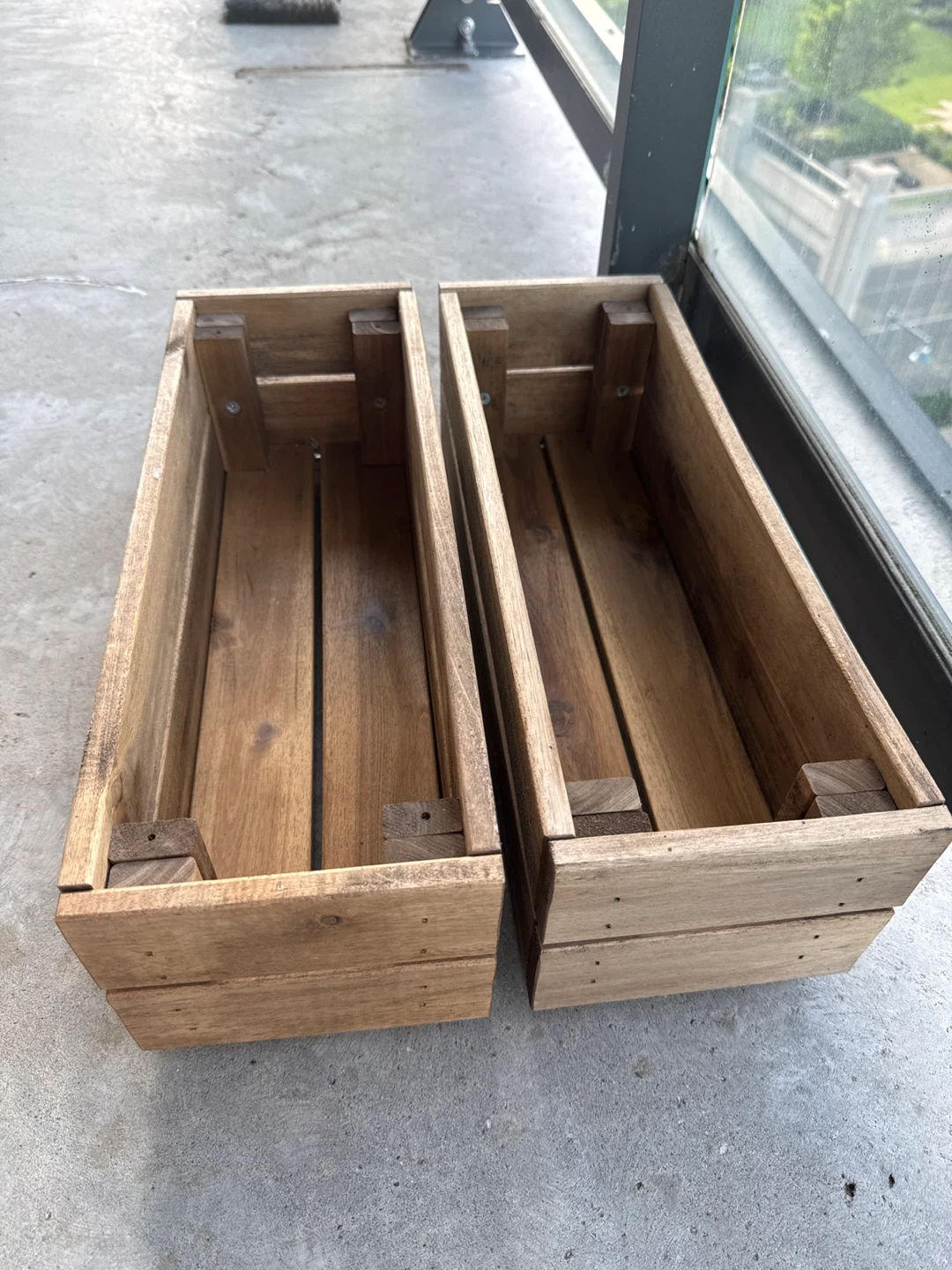 IKEA Wooden Storage Crates (2) - photo 3