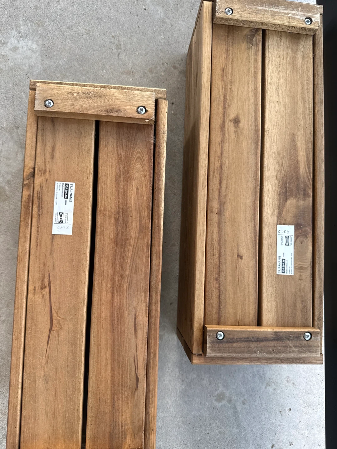 IKEA Wooden Storage Crates (2) - photo 4