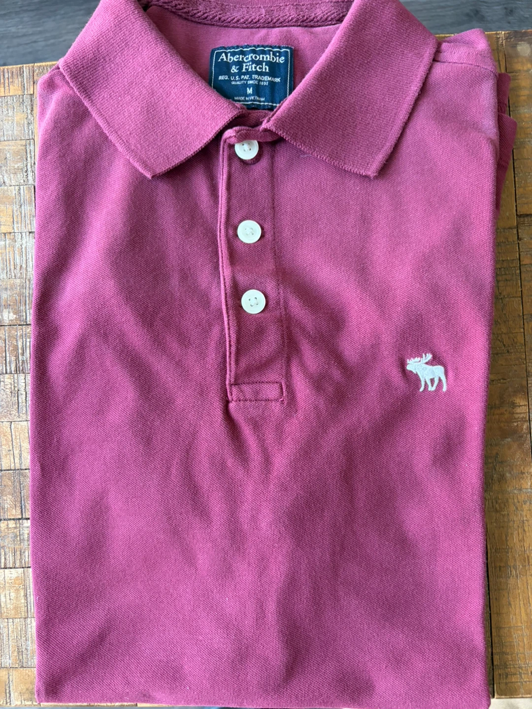 Abercrombie & Fitch Men's Polo Shirts (Vintage)