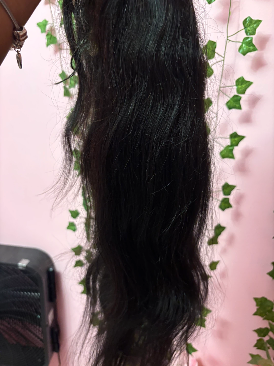 Black Human Hair Wig 26’