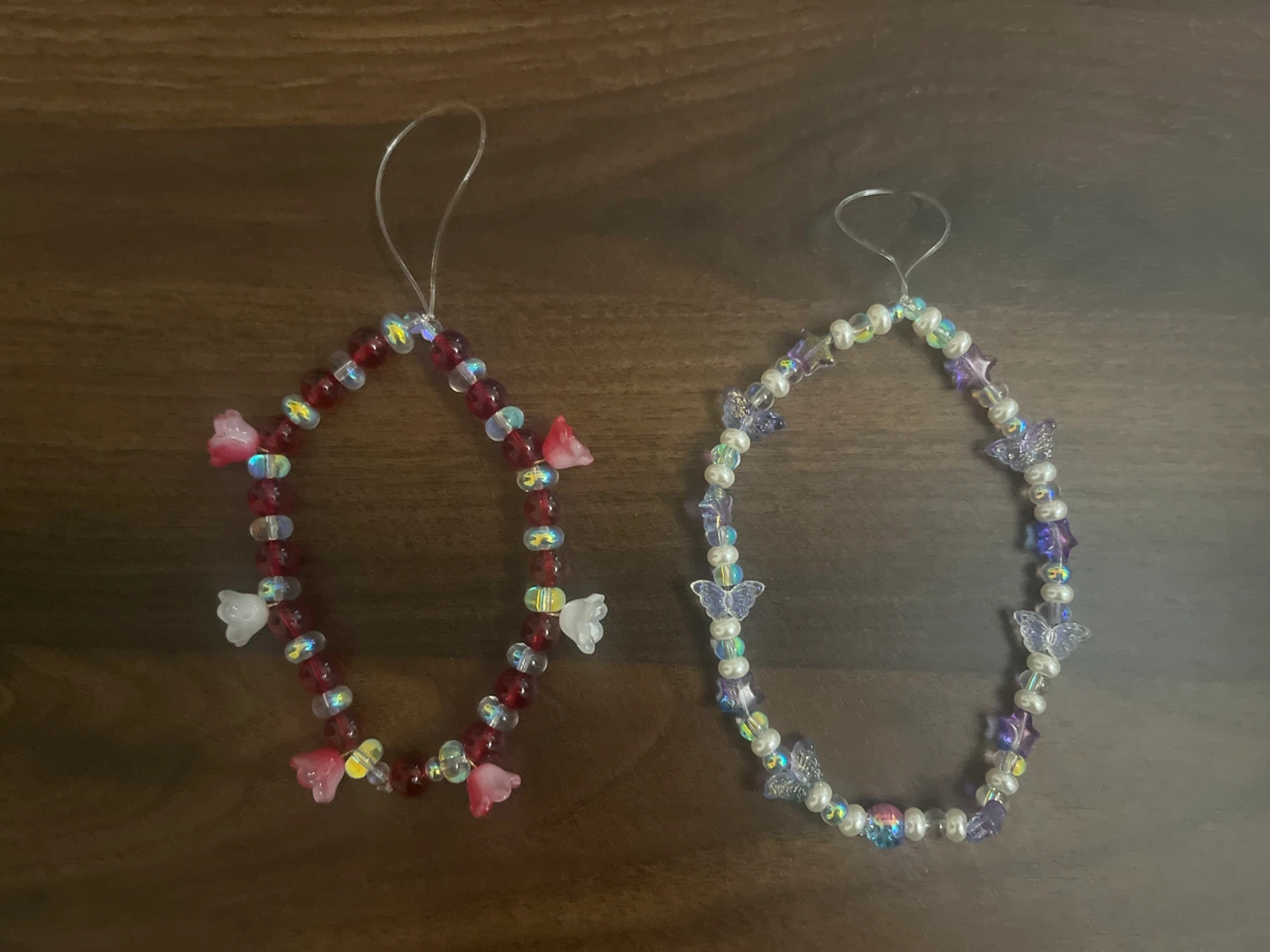 Beaded Phone Charms (Set of 2)
