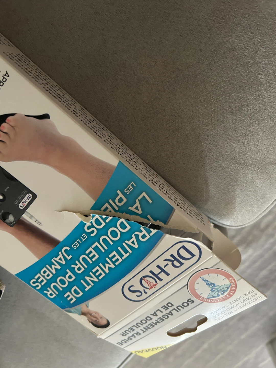 Open box not used Dr. Ho's Foot and Leg Pain Therapy - photo 2