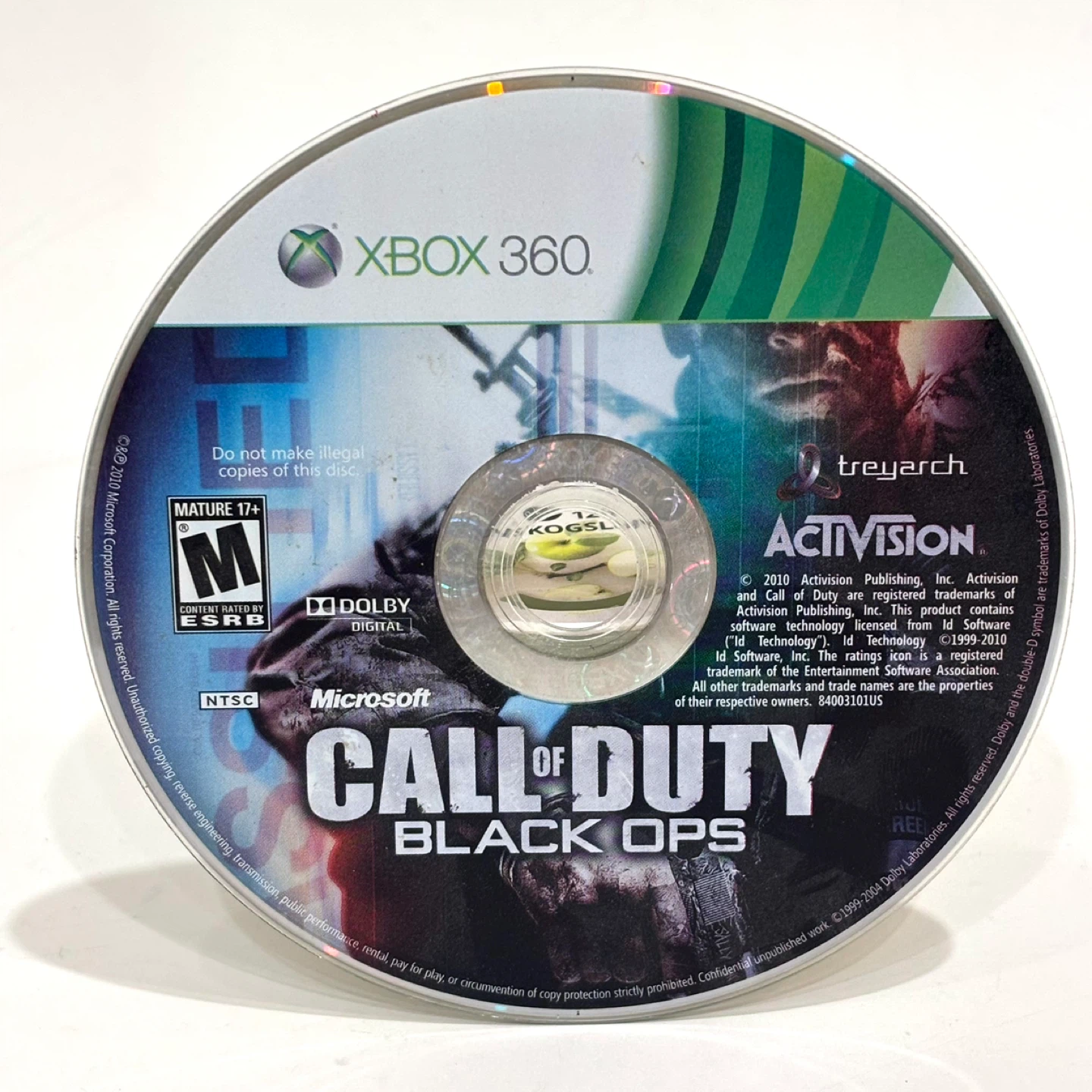 Call of Duty: Black Ops - Xbox 360 - Mint Condition