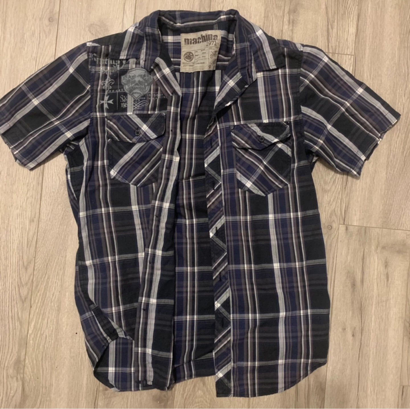 Machine 1971 Plaid Short Sleeve Shirt
