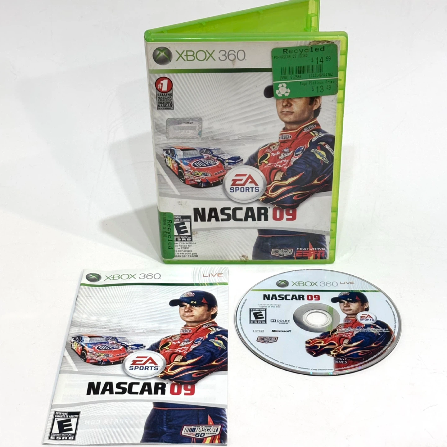 NASCAR 09 - Xbox 360 - Mint Condition